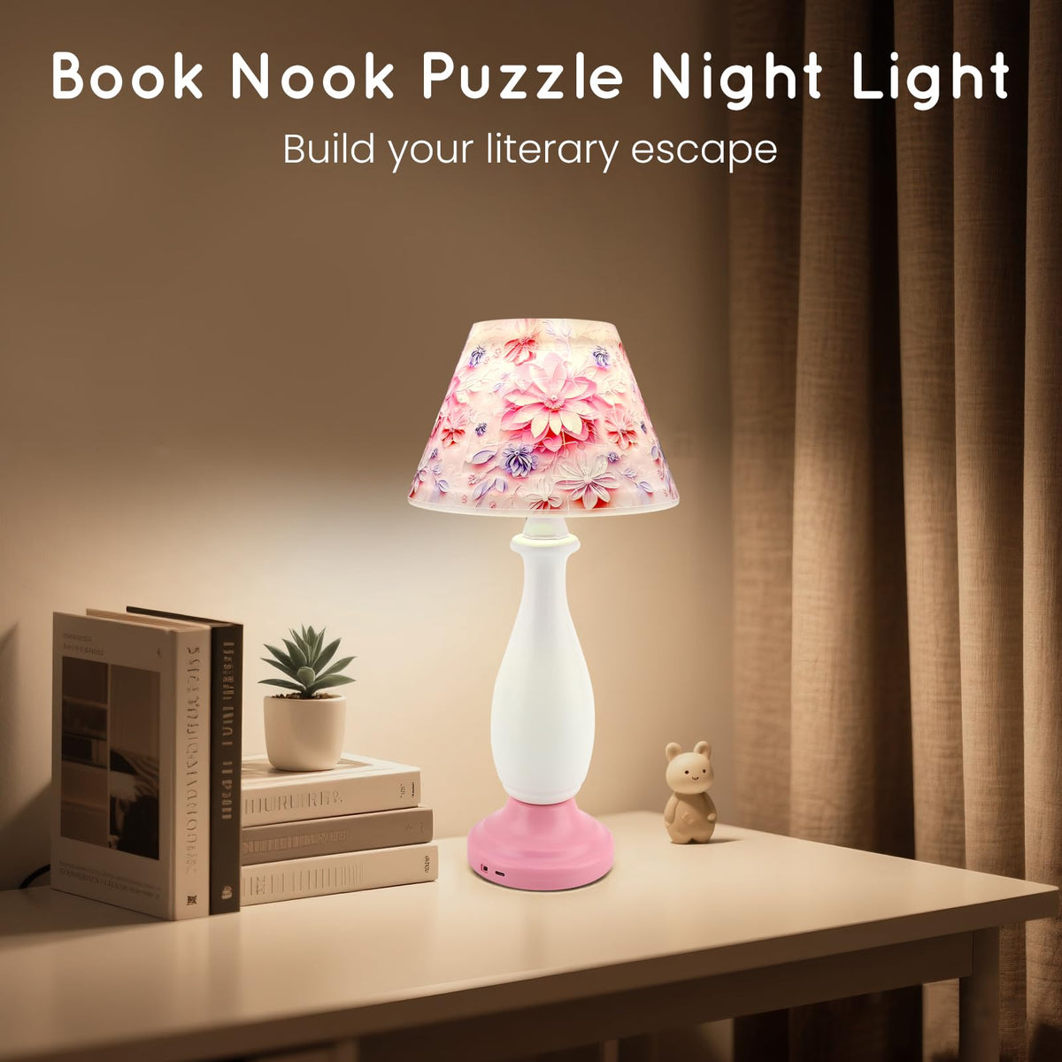 3D Print Puzzle Table Lamp