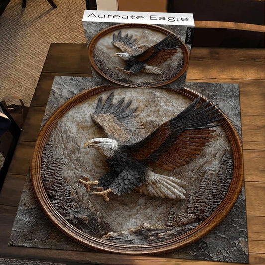 Aureate Eagle Wooden Jigsaw Puzzle 1000 Pieces