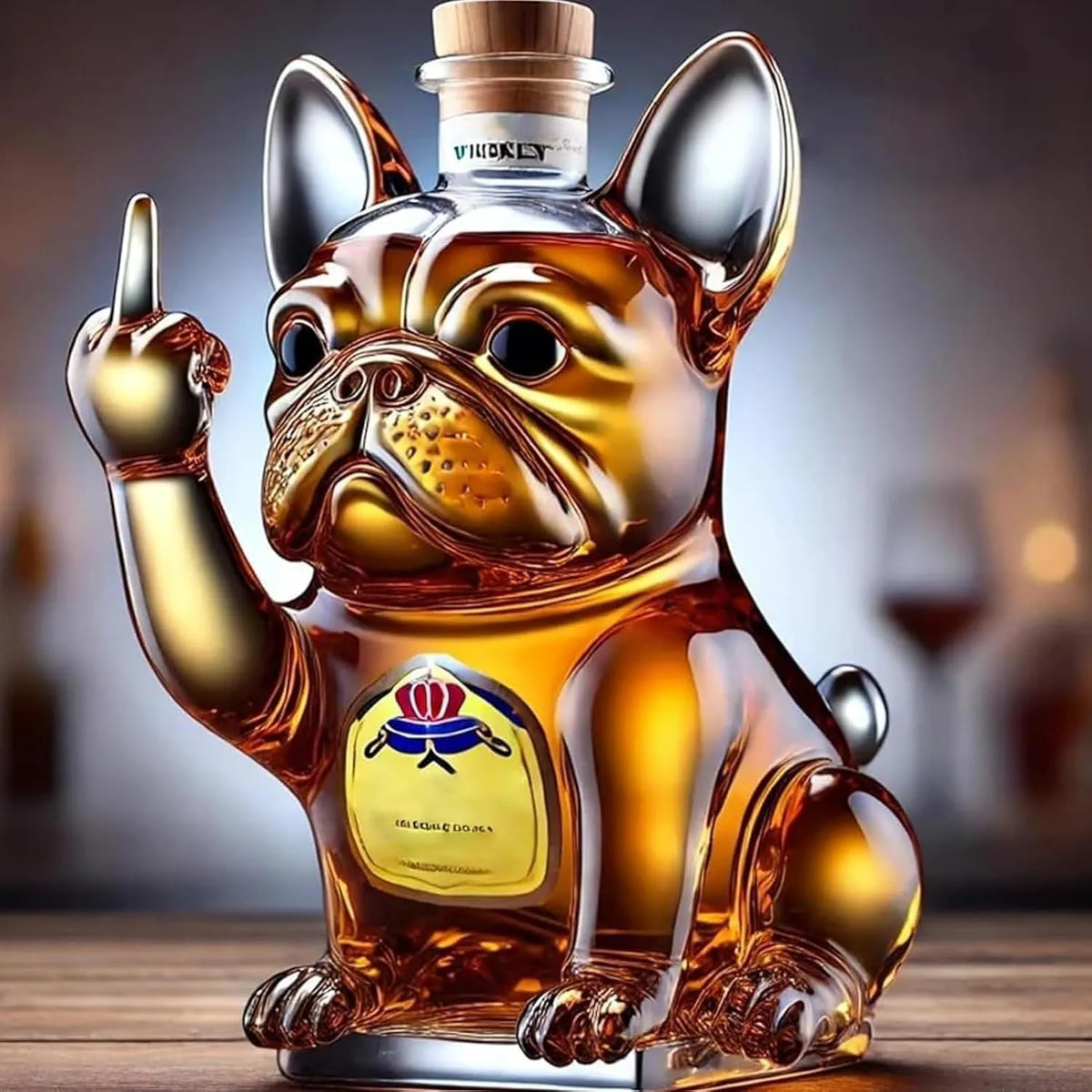Fanyil Bark Off Whiskey Bottle