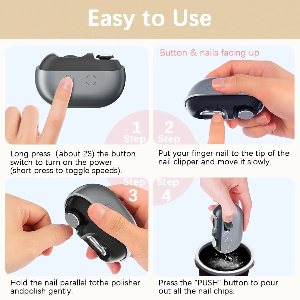 Fanyil EasyClip Smart Nail Clipper