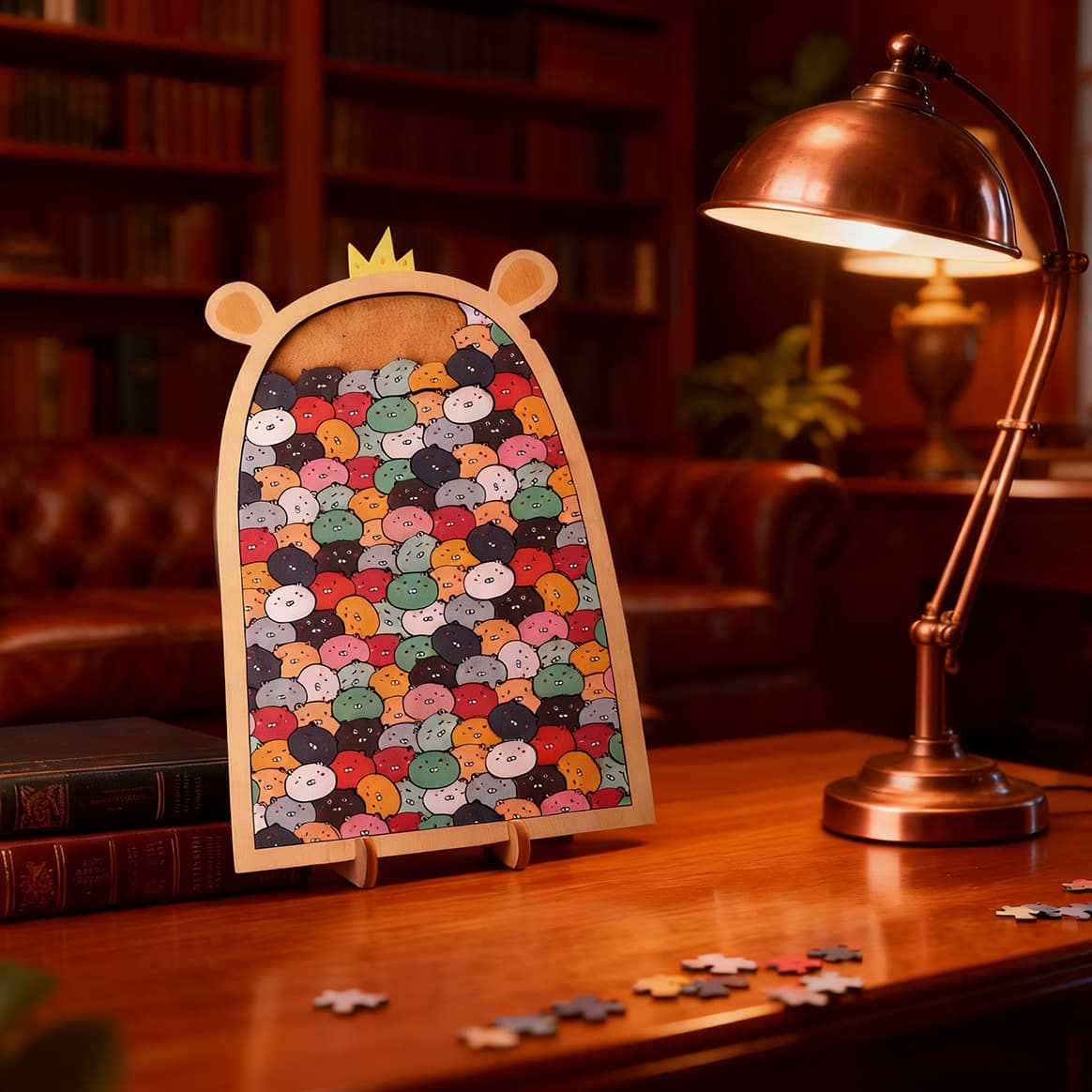 Bear Tray Wooden Jigsaw Puzzle
