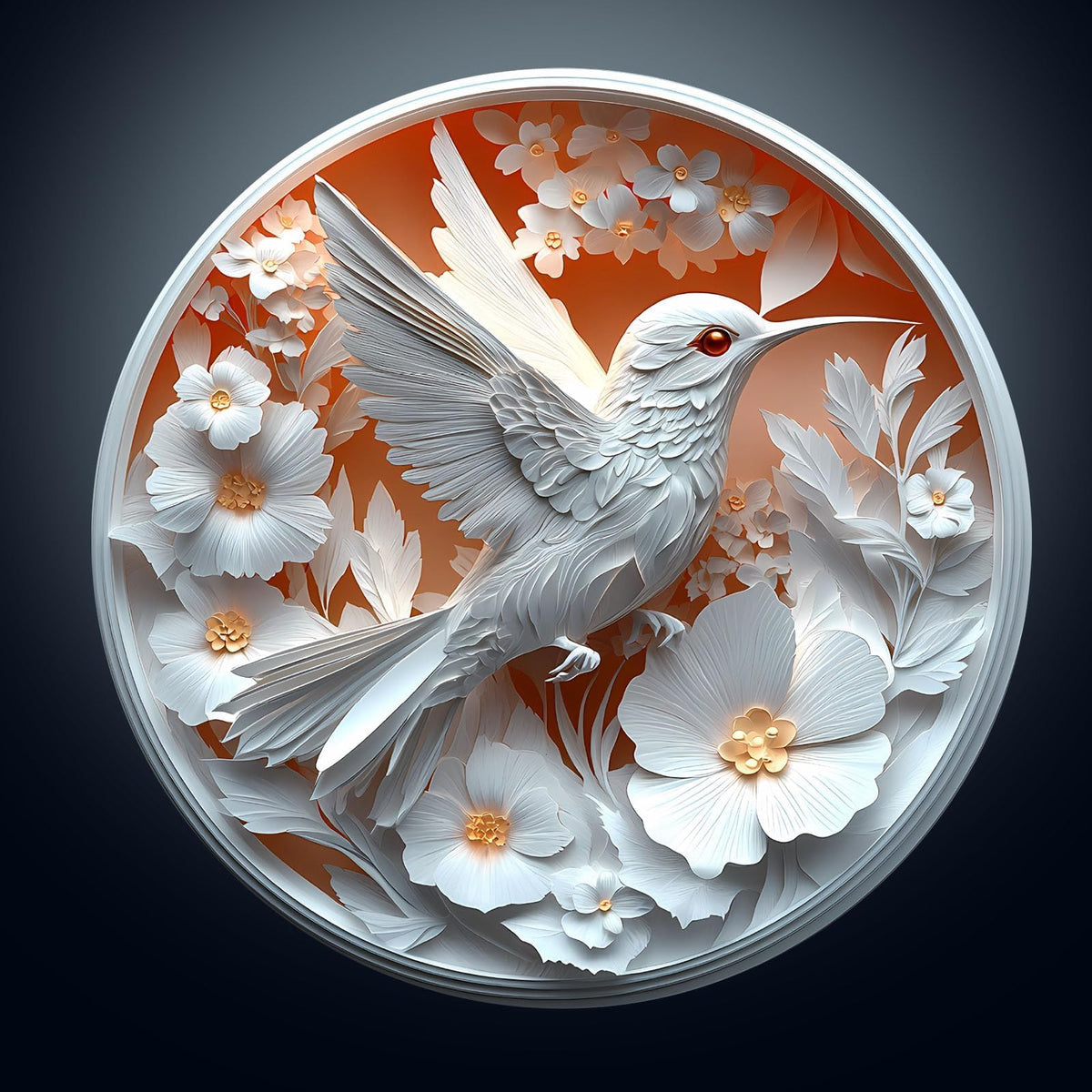 3D Hummingbird Wooden Jigsaw Puzzle